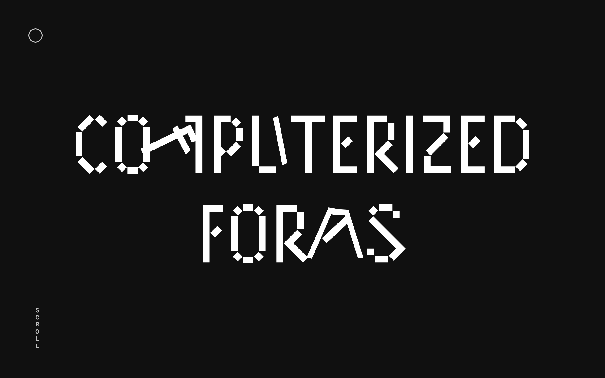 Computerized Forms